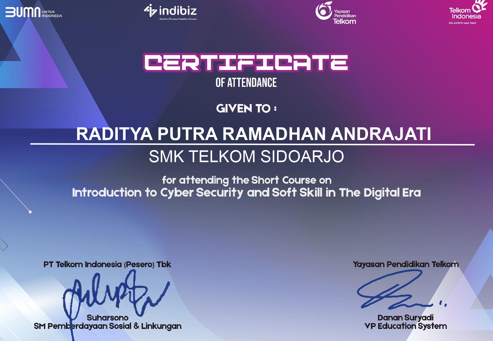 Certificate 5